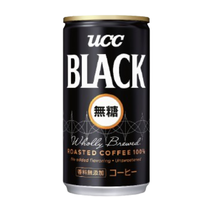 UCC Black Wholly Brewed Roasted Coffee 185g